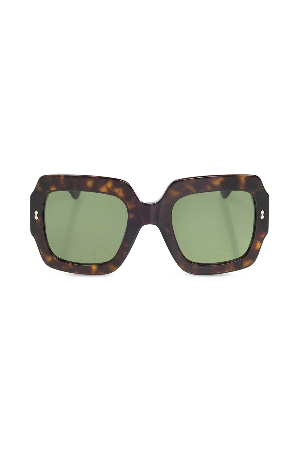 IetpShops Germany Brown Tortoise Shell Acetate Frame Gradient